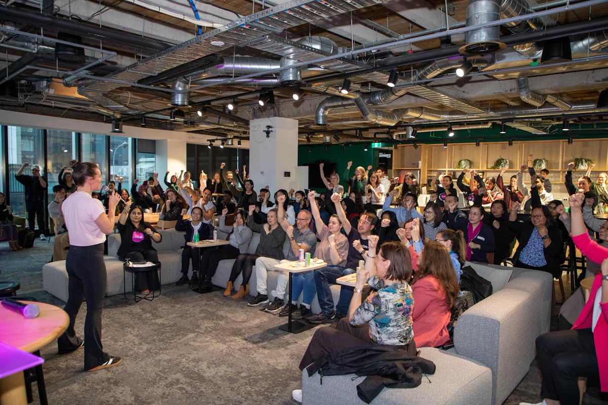 A moment from a recent She Sharp event in Auckland